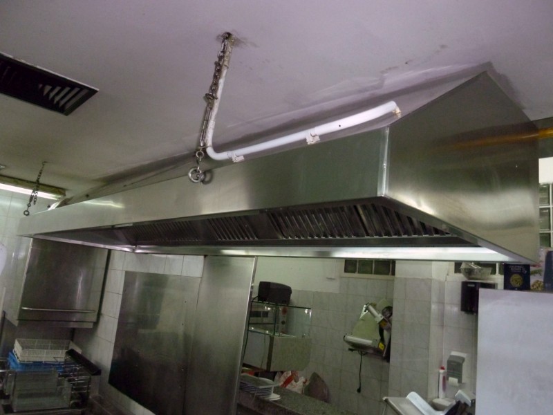 Kuhinjska napa nakon čišćenja