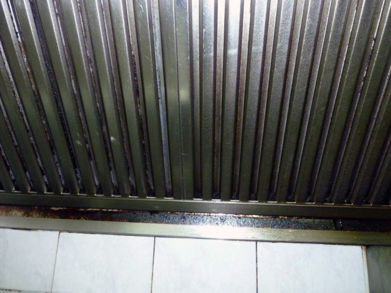 Filteri nape prije čišćenja